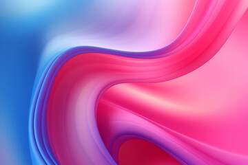 Abstract waves shape glowing in ultraviolet spectrum. Background for banner, backdrop or texture