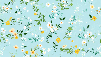 Enchanting Spring Floral Dance