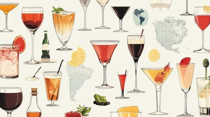 A Visual Journey Through Cocktails