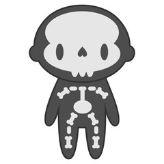 Cute Halloween Costume Vector