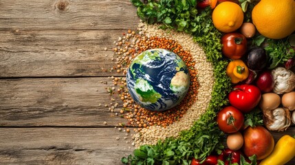 World food day. An international day celebrated every year worldwide on October 16 to commemorate the date of the founding of the United Nations Food and Agriculture Organization