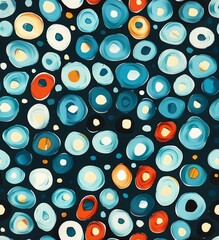 GRAPHIC STYLE Colorful, colorful abstract painting style.