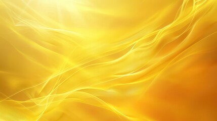 radiant golden glow warm yellow light suffuses abstract background soft gradients create sense of depth and energy evoking optimism and vitality