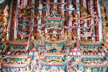 Gilded sculptures & painted statues art of the Ming and Qing Dynasties in Minor Western Heaven...