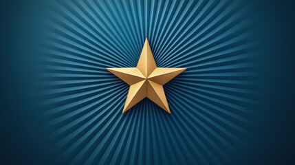 Obraz premium Star rating within a sunburst design, surrounded by distinct and premium patterns on a clean background