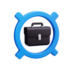 target 3d render icons