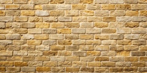 Fototapeta premium Texture of weathered limestone brick wall, aged, rustic, background, rough, vintage, architecture, surface, pattern, old