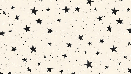 Obraz premium Repeating small icons, like stars, dots, or simple symbols, evenly spaced on a neutral background for a subtle pattern.