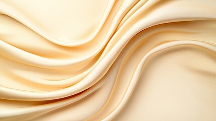 Obraz premium Elegant and smooth fabric drapes beautifully, showcasing soft textures and a luxurious appearance, perfect for various designs.