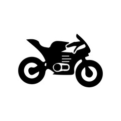 motorcycle sport bike silhouette. motorcycle bike silhouette