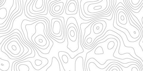Abstract seamless pattern with lines and stylized height of the topographic contour in lines and topo graphic map design. Cartography, topology, or terrain path concept. 