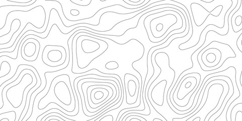 Abstract seamless pattern with lines and stylized height of the topographic contour in lines and topo graphic map design. Cartography, topology, or terrain path concept. 