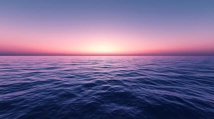 Fototapeta premium Calm Sea at Dusk