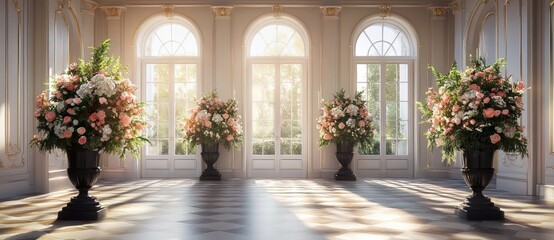 Leaving room for creativity with this simple and respectful funeral banner