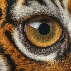 Tiger's Fiery Eye