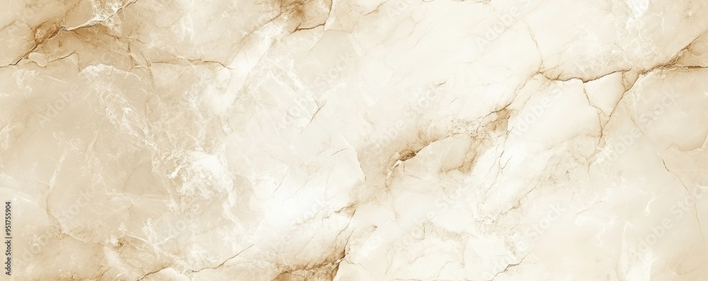 Poster Seamless ivory marble with light grey veins, [Abstract Background Marble], [Classic and neutral]