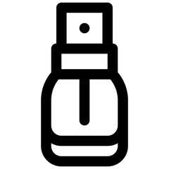 Toner. Editable stroke vector icon.