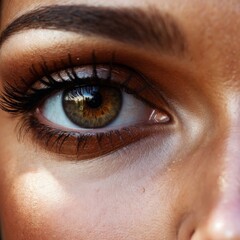 Fototapeta premium Glam Makeup Close-Up