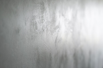 Fototapeta premium Closeup background of decorative plaster surface