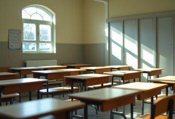 classroom in school