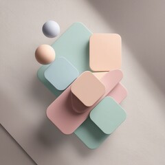 Geometric shape background abstract design 