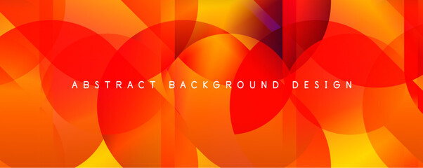 Trendy simple fluid color gradient abstract background with circles and shapes. Vector Illustration For Wallpaper, Banner, Background, Card, Book Illustration, landing page