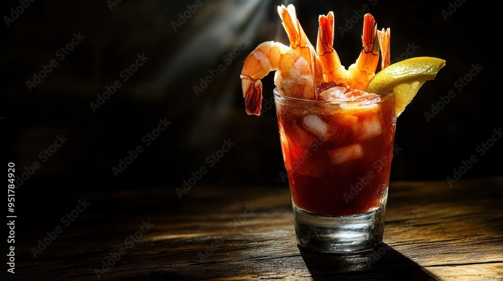 Canvas Prints Shrimp Cocktail: A Classic Appetizer