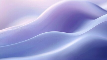 Abstract purple and blue wavy background with soft, glowing light.