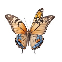 Obraz premium Butterfly, isolated on white background 