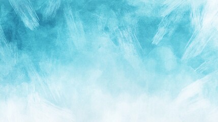 Obraz premium A serene blue abstract background with soft, textured brush strokes, evoking calmness.