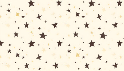 Obraz premium Repeating small icons, like stars, dots, or simple symbols, evenly spaced on a neutral background for a subtle pattern.