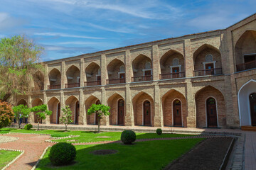 Fototapeta premium Historical theological school of Kukeldash Madrasah, in Tashkent, Uzbekistan.