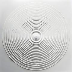 Obraz premium Mesmerizing Monochrome Concentric Circles Radiating from Center