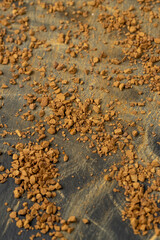 a large amount of fragrant instant coffee for making a drink