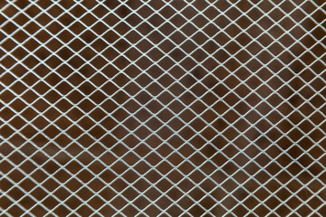 metal steel construction mesh as background