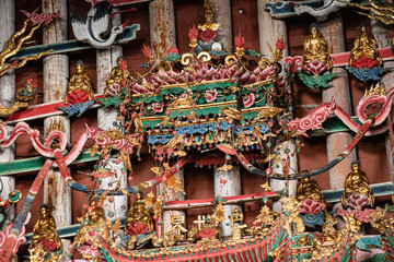 Gilded sculptures & painted statues art of the Ming and Qing Dynasties in Minor Western Heaven...