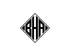BHA logo design vector template. BHA