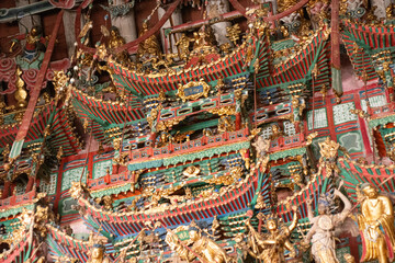 Gilded sculptures & painted statues art of the Ming and Qing Dynasties in Minor Western Heaven...