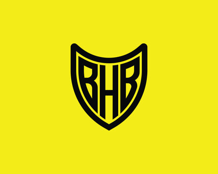 BHB Logo design vector template. BHB
