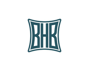 BHB Logo design vector template. BHB