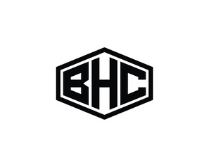 BHC Logo design vector template. BHC