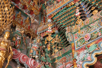 Gilded sculptures & painted statues art of the Ming and Qing Dynasties in Minor Western Heaven...