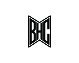 BHC Logo design vector template. BHC