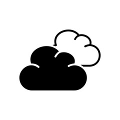 minimalist green cloud