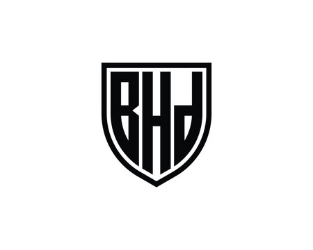BHD logo design vector template. BHD