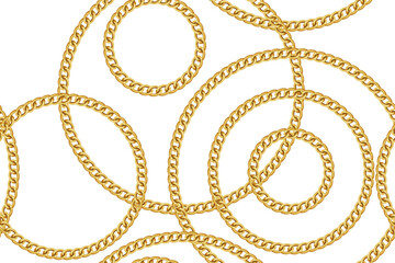 Seamless chain pattern. Textile print pattern.