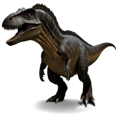 Naklejka premium dinosaur on a transparent background 