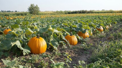 Pumpkin fields. Promotional photo.