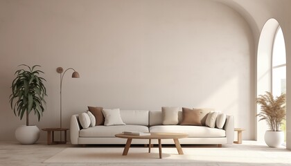 Minimalist Scandinavian Living Room Interior Design