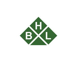 BHL Logo design vector template. BHL